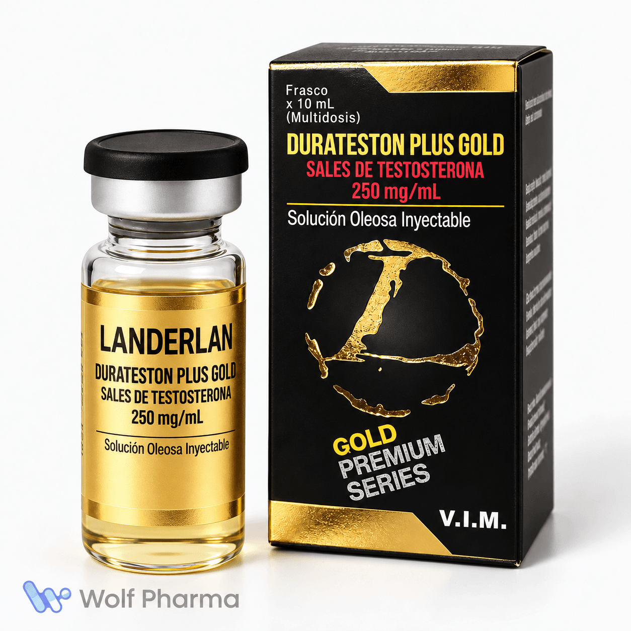 LANDERLAN Durateston LANDERGOLD 250 MG ML X 10 ML na Wolf Pharma