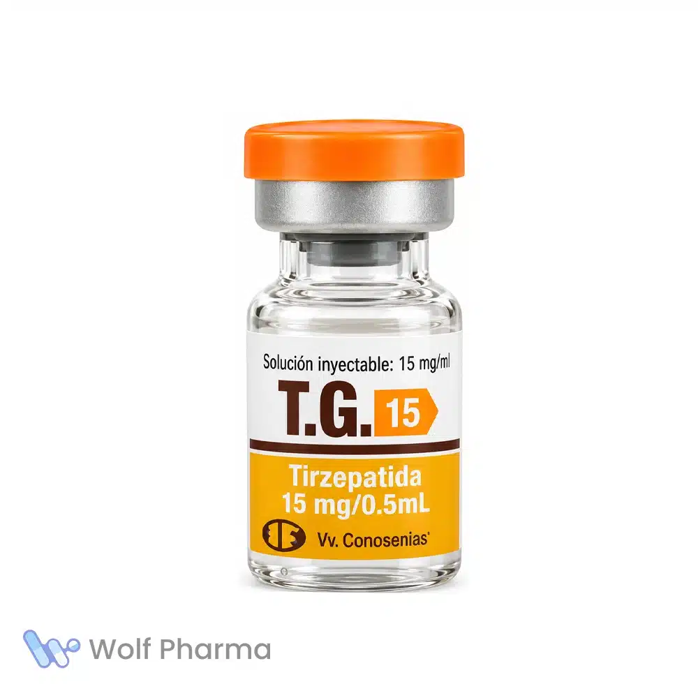 Tirzepatida TG 15mg (UMA AMPOLA) na Wolf Pharma